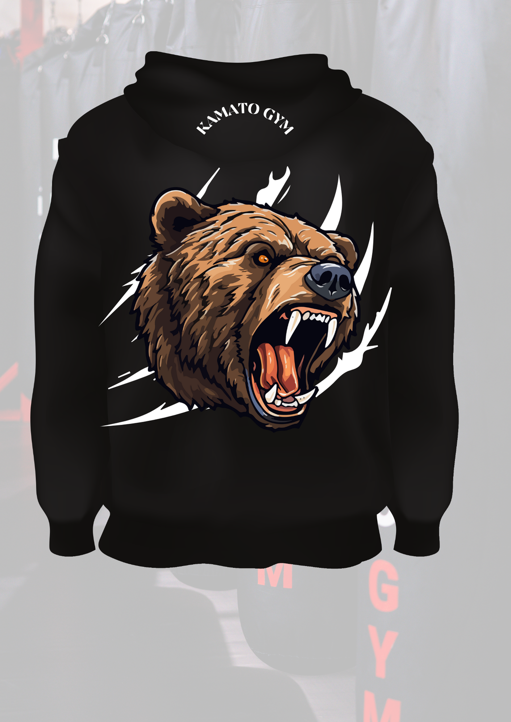 KAMATO GYM Bear Spirit Hoodie